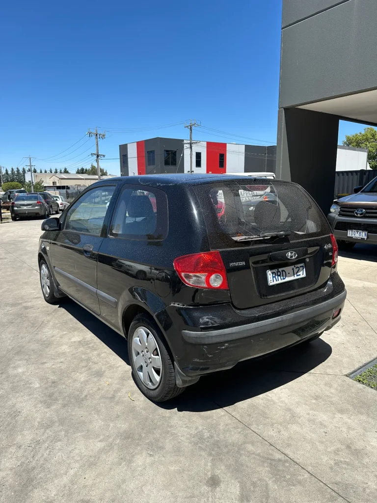 Hyundai Getz 2002 Black Man Petrol