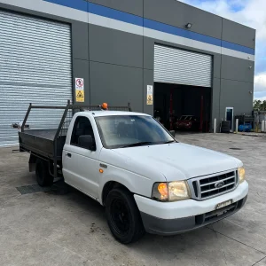 Ford Courier 2003 White Manual Diesel