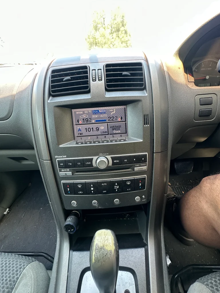 Ford Territory 2004 Black Petrol