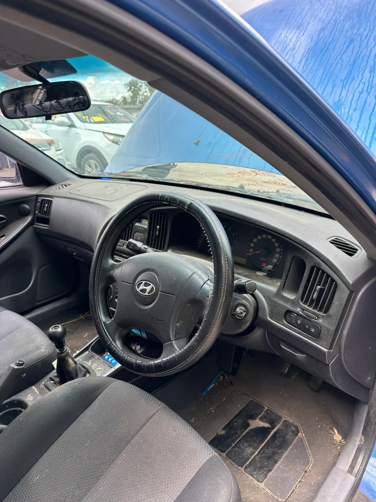 Hyundai Elantra 2004 Blue Manual Petrol