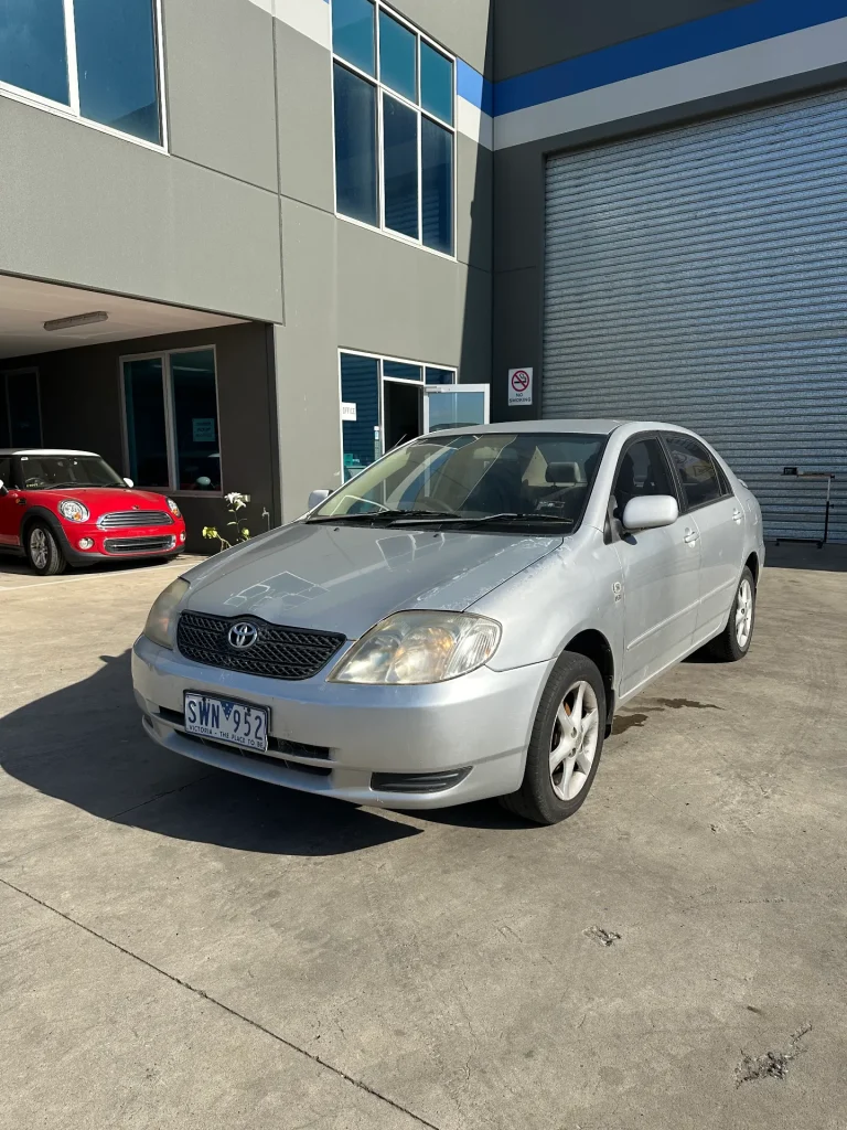 Toyota Corolla 2004 Silver Manual Petrol