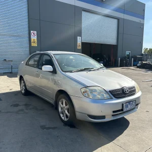 Toyota Corolla 2004 Silver Manual Petrol