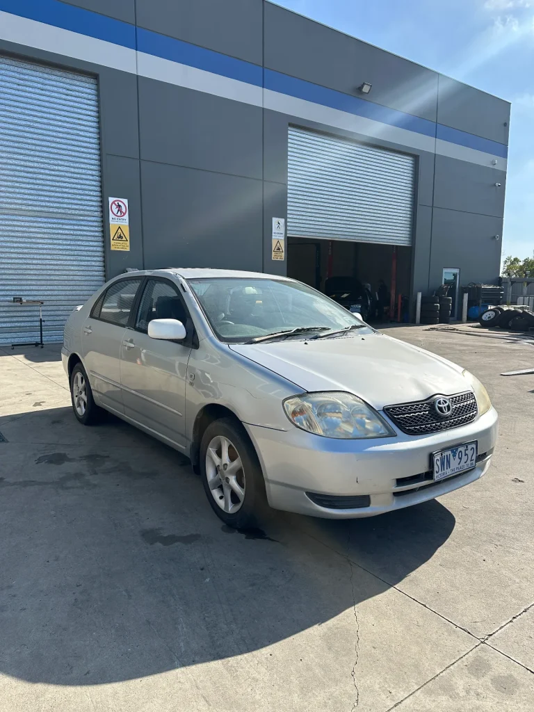 Toyota Corolla 2004 Silver Manual Petrol