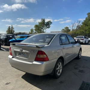 Toyota Corolla 2004 Silver Manual Petrol
