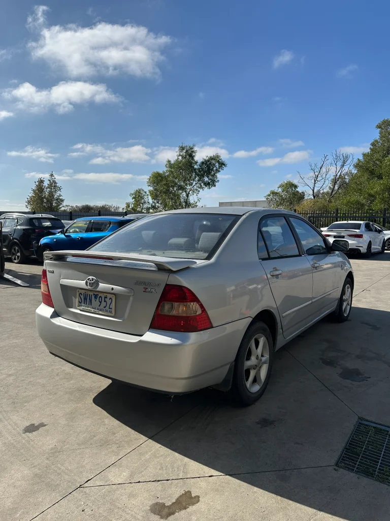 Toyota Corolla 2004 Silver Manual Petrol