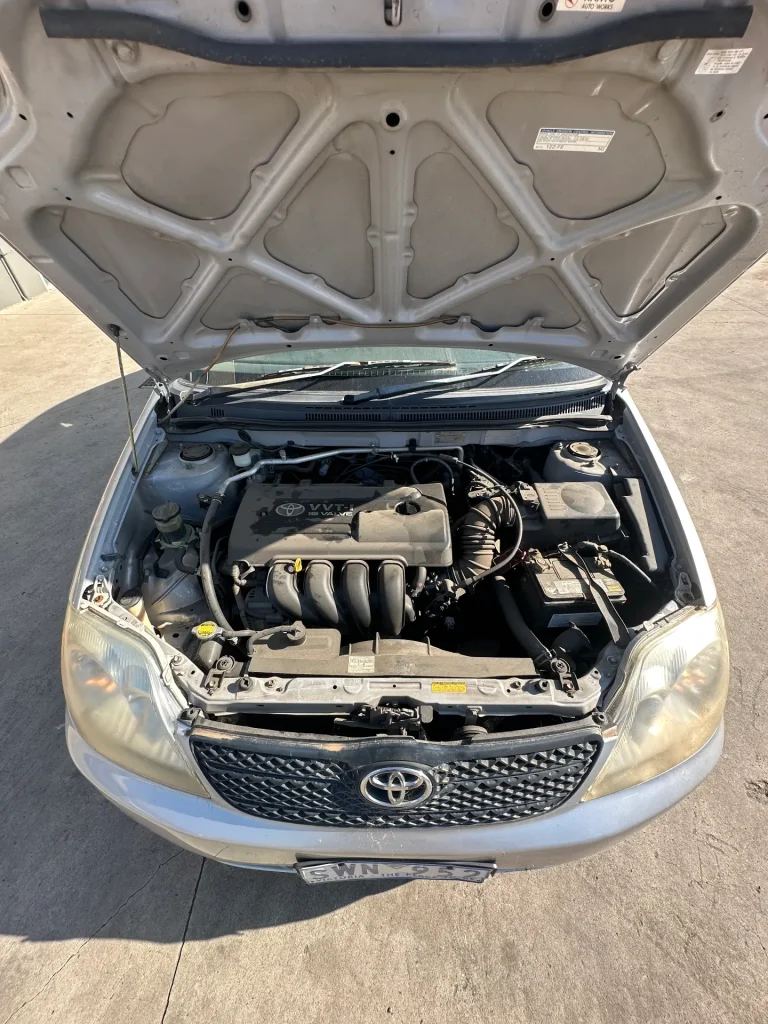 Toyota Corolla 2004 Silver Manual Petrol