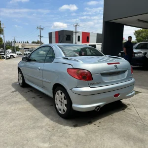Peugeot 206cc 2005 Blue Auto Petrol