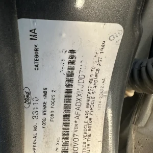 Ford Focus 2007 Grey Manual Petrol