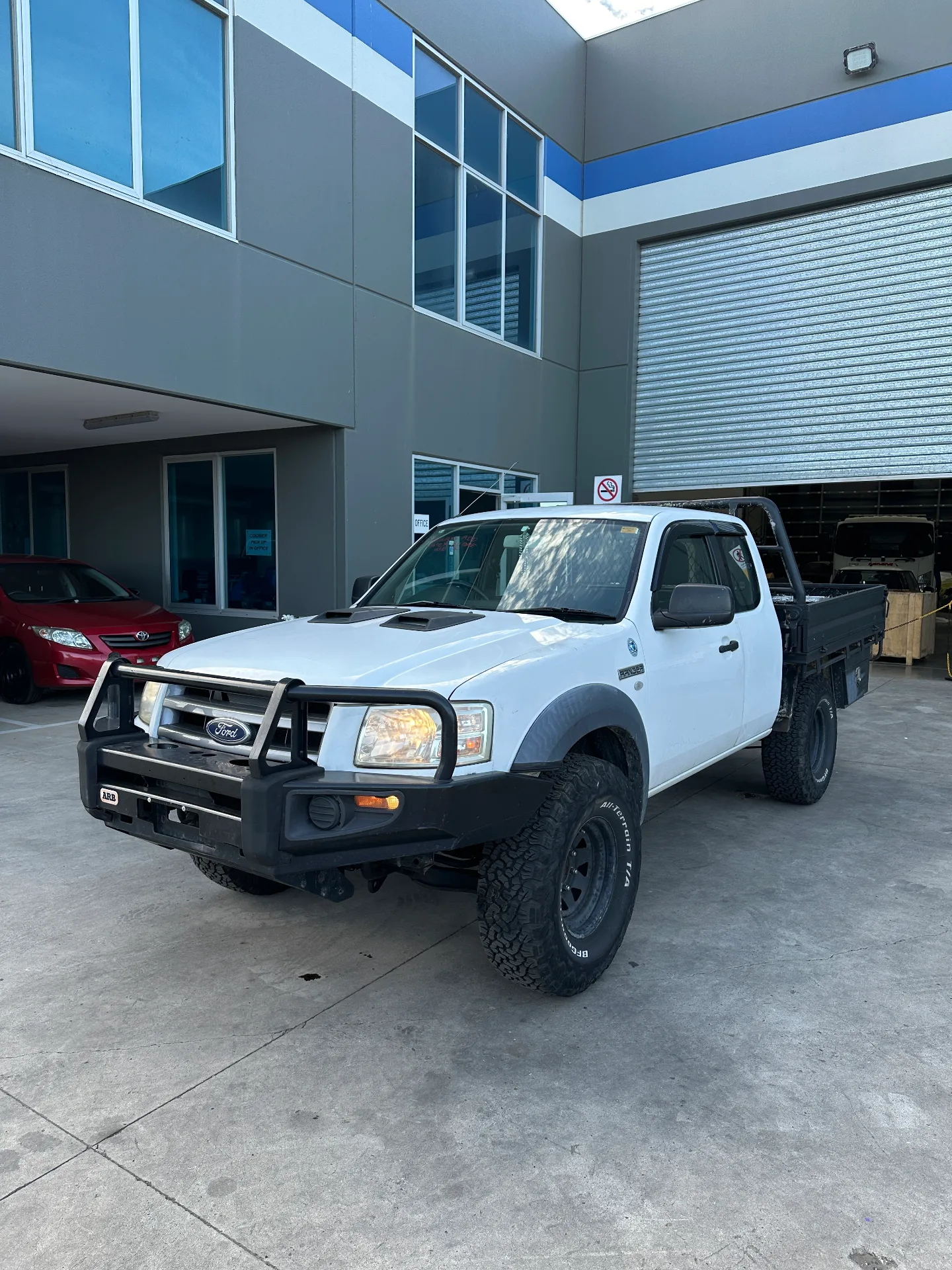 Ford Ranger 2007 White Manual Diesel