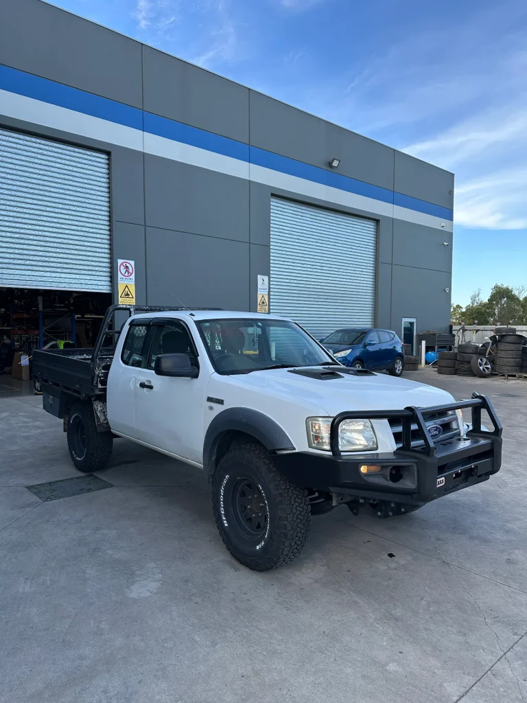 Ford Ranger 2007 White Manual Diesel