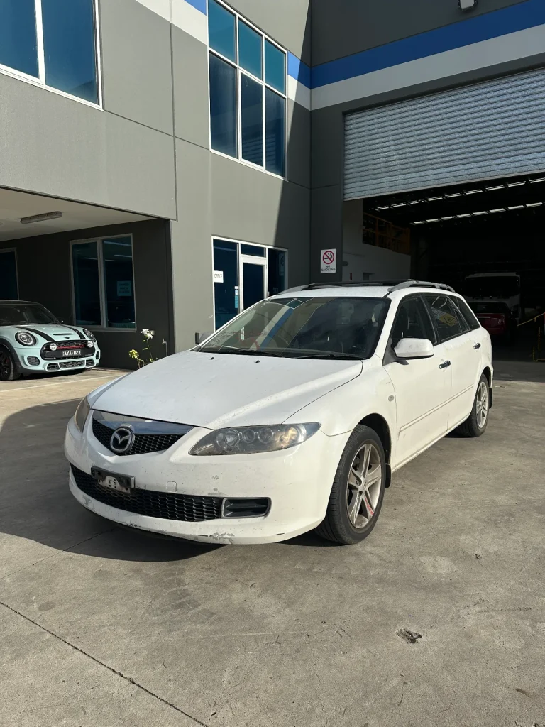 Mazda 6 2007 White Auto Petrol