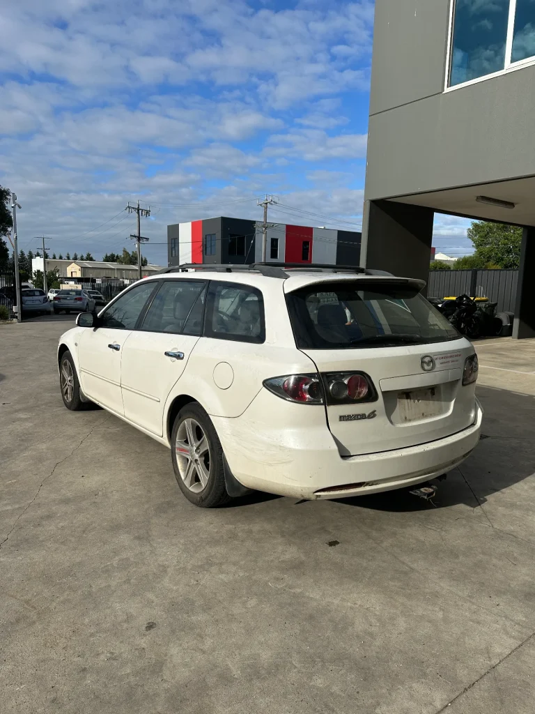 Mazda 6 2007 White Auto Petrol