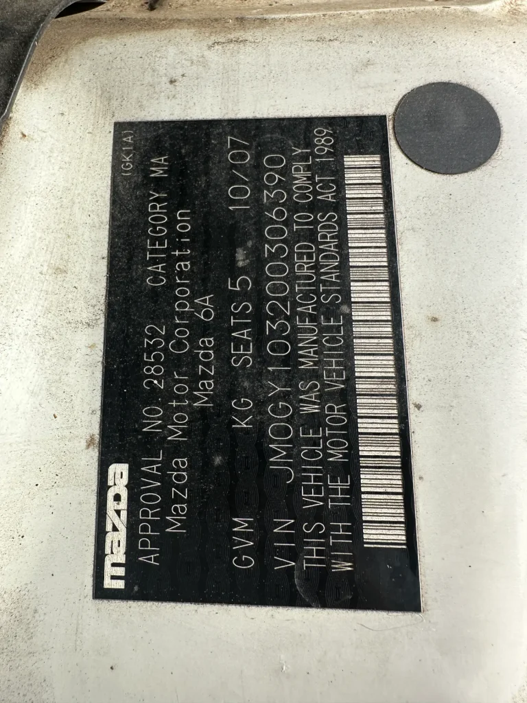 Mazda 6 2007 White Auto Petrol