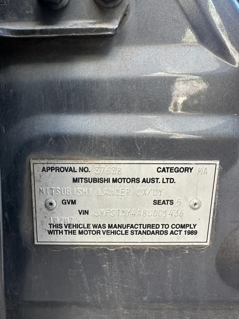 Mitsubishi Lancer 2007 Grey Auto Petrol