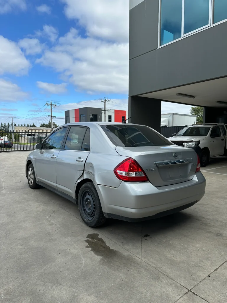 Nissan Tiida 2008 Silver Auto Petrol