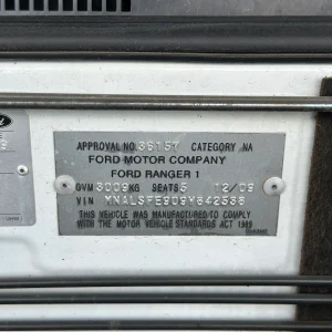 Ford Ranger 2009 White Manual Diesel