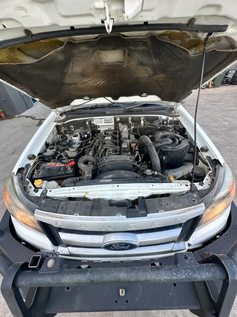 Ford Ranger 2009 White Manual Diesel