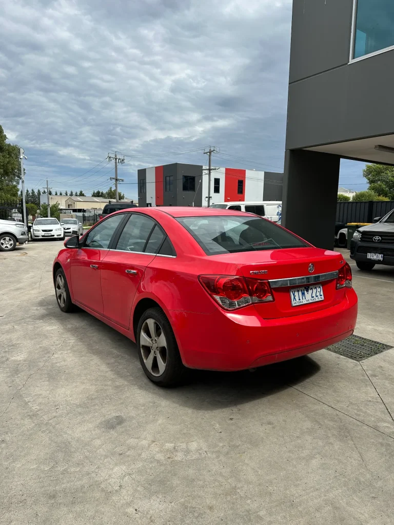 Holden Cruze 2009 Red Auto Petrol