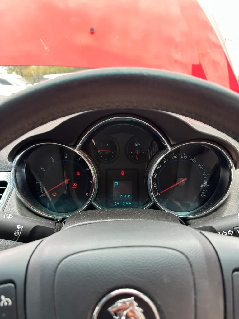 Holden Cruze 2009 Red Auto Petrol