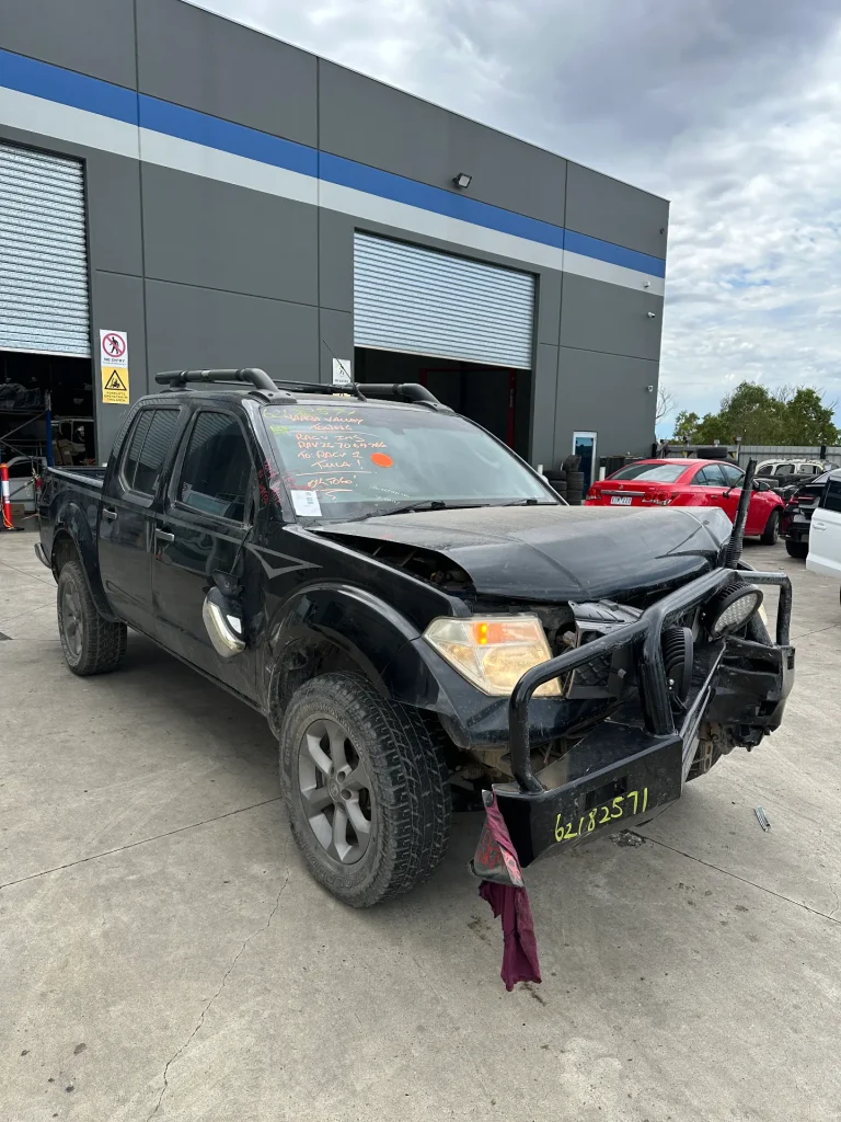 Nissan Navara 2009 Black Man Diesel