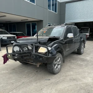 Nissan Navara 2009 Black Man Diesel
