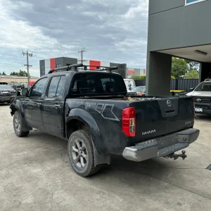 Nissan Navara 2009 Black Man Diesel