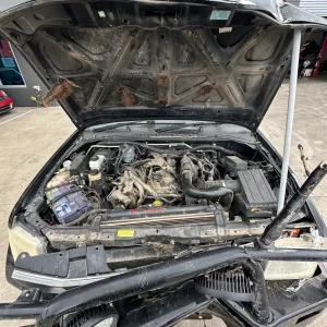 Nissan Navara 2009 Black Man Diesel