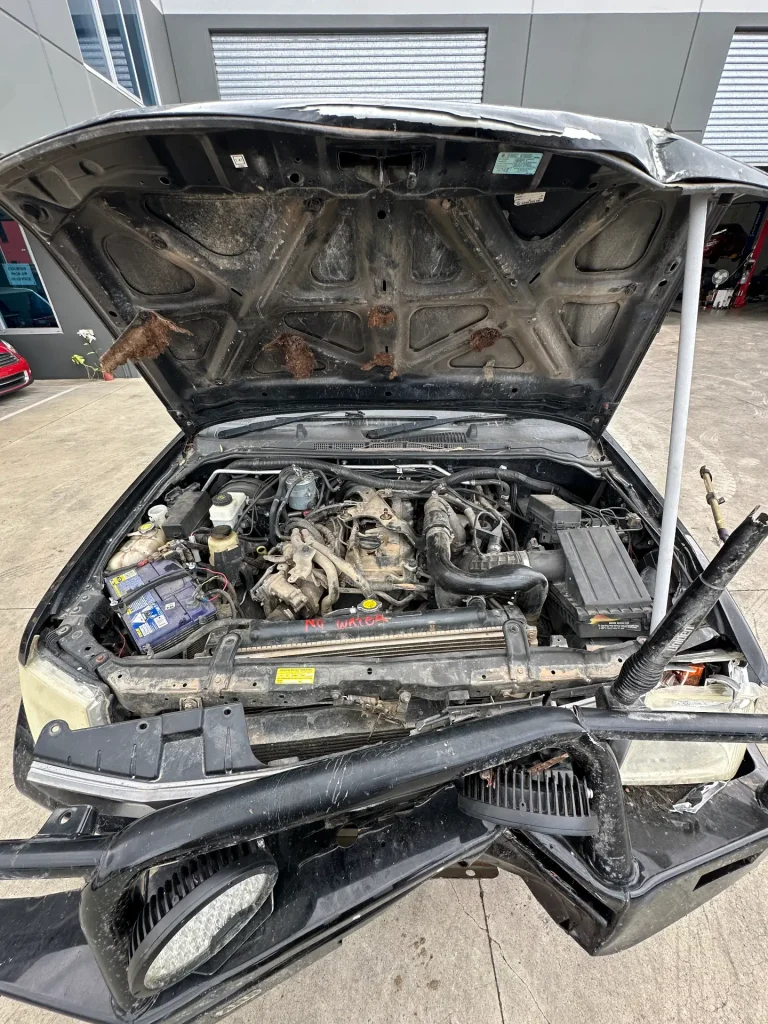 Nissan Navara 2009 Black Man Diesel