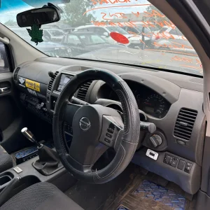 Nissan Navara 2009 Black Man Diesel