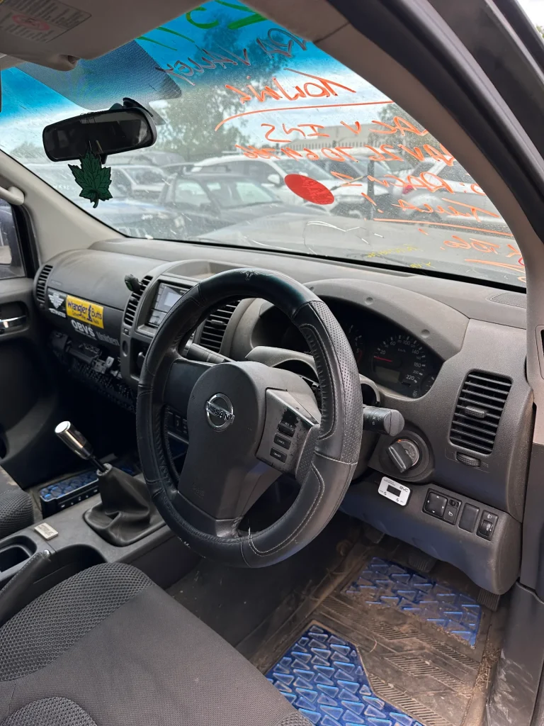 Nissan Navara 2009 Black Man Diesel