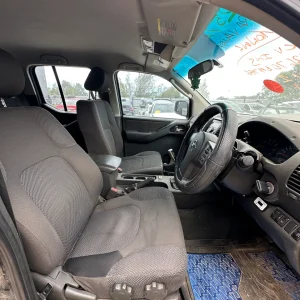 Nissan Navara 2009 Black Man Diesel