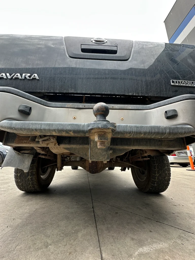 Nissan Navara 2009 Black Man Diesel