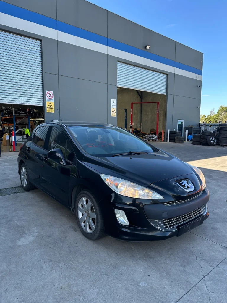Peugeot 308 2009 Black Manual Petrol