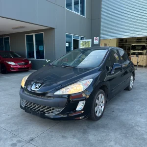 Peugeot 308 2009 Black Manual Petrol