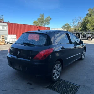 Peugeot 308 2009 Black Manual Petrol
