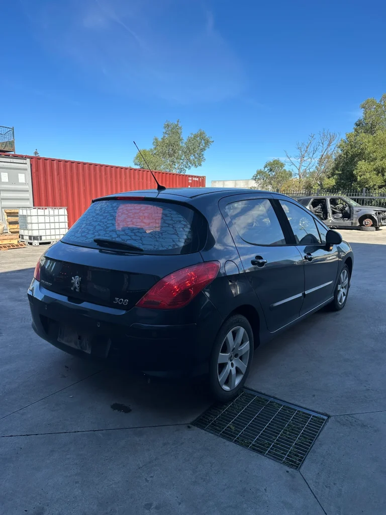Peugeot 308 2009 Black Manual Petrol
