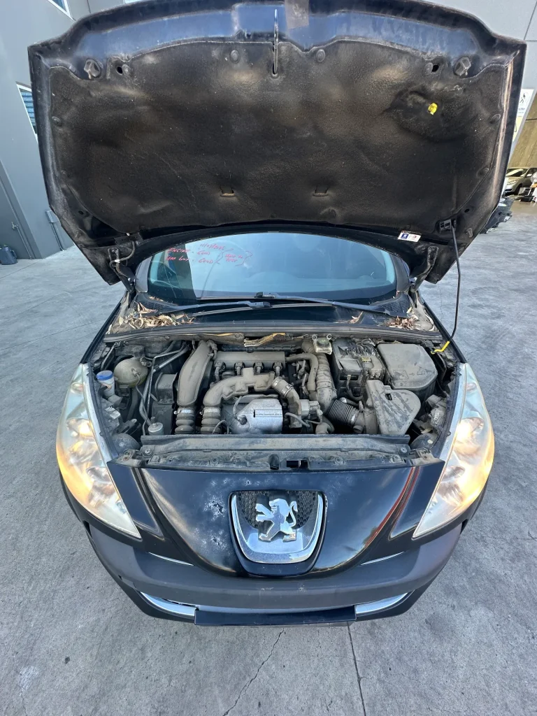 Peugeot 308 2009 Black Manual Petrol