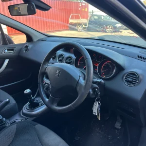 Peugeot 308 2009 Black Manual Petrol