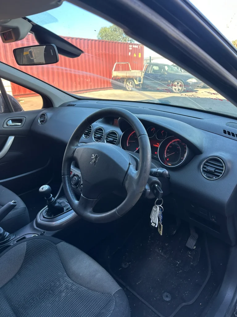 Peugeot 308 2009 Black Manual Petrol