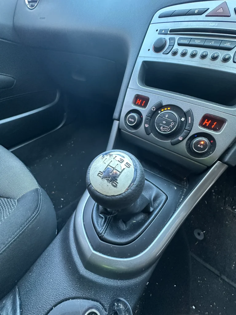 Peugeot 308 2009 Black Manual Petrol