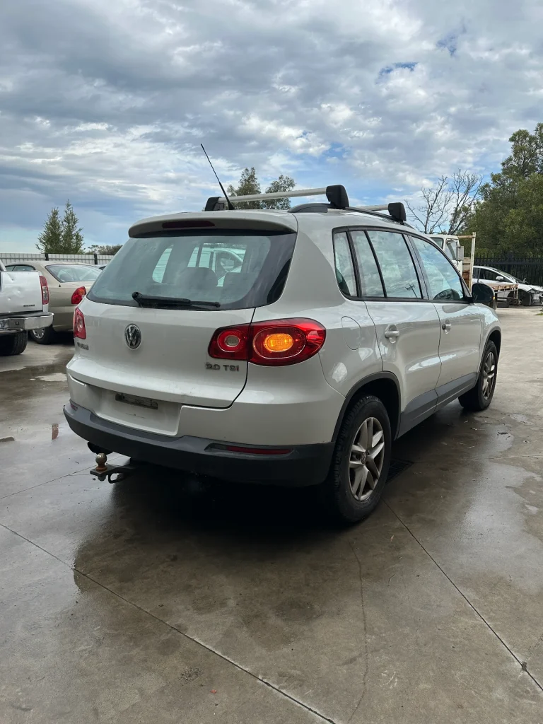 Volkswagen Tiguan 2009 White Auto Petrol