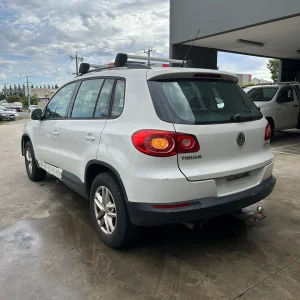 Volkswagen Tiguan 2009 White Auto Petrol