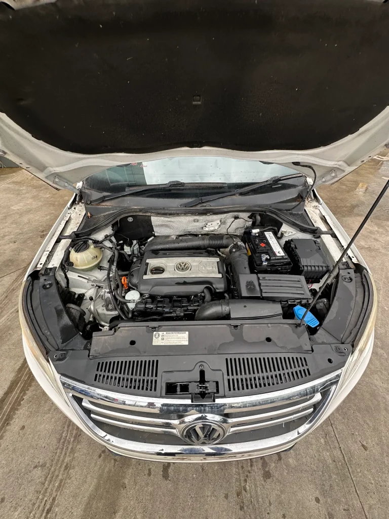 Volkswagen Tiguan 2009 White Auto Petrol