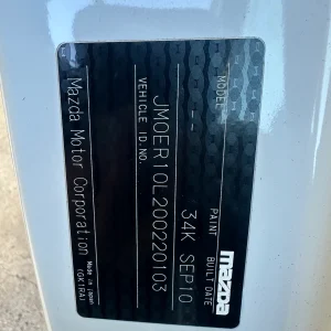 Mazda CX7 2010 White Auto Petrol