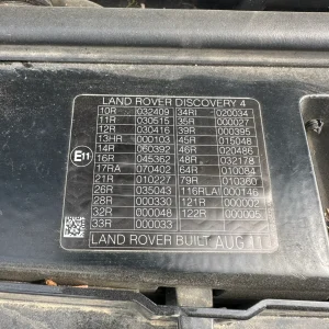 Land rover Discovery 2011 Black Man Diesel