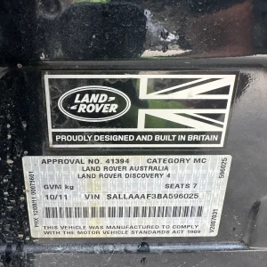 Land rover Discovery 2011 Black Man Diesel