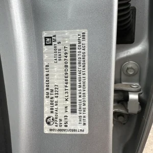 Holden Barina 2012 Silver Manual Petrol