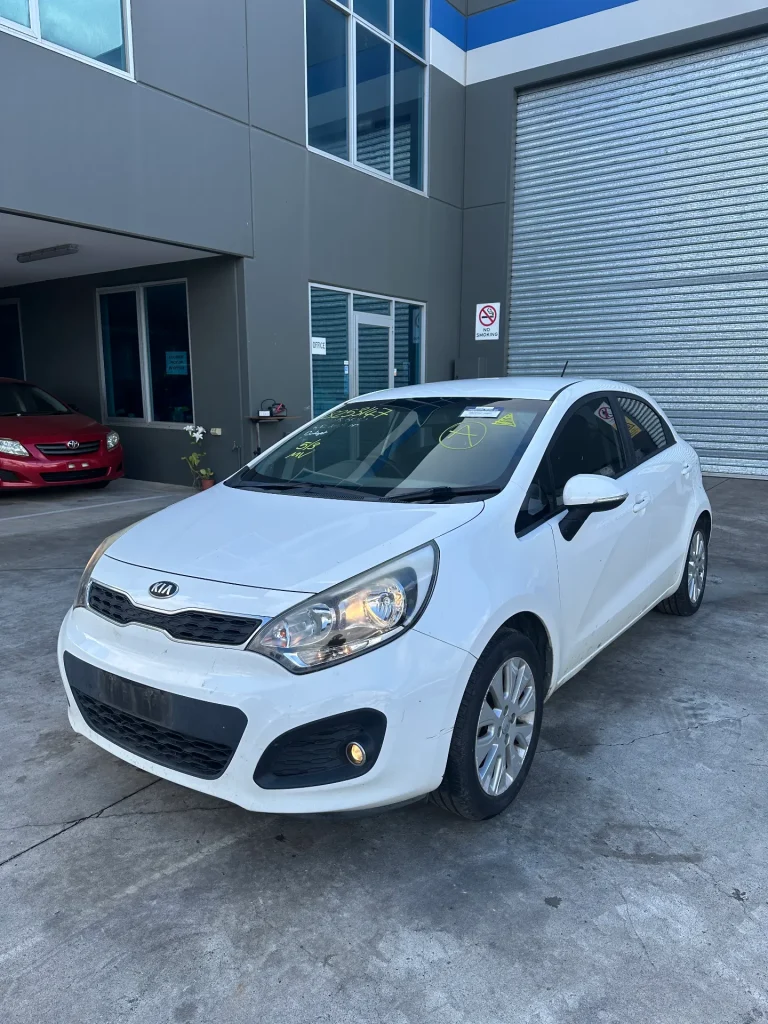 Kia Rio 2012 White Auto Petrol