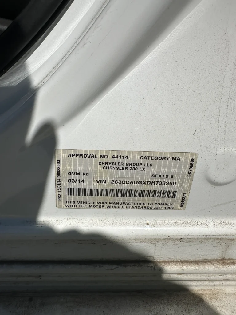 Chrysler 300c 2013 White Auto Petrol