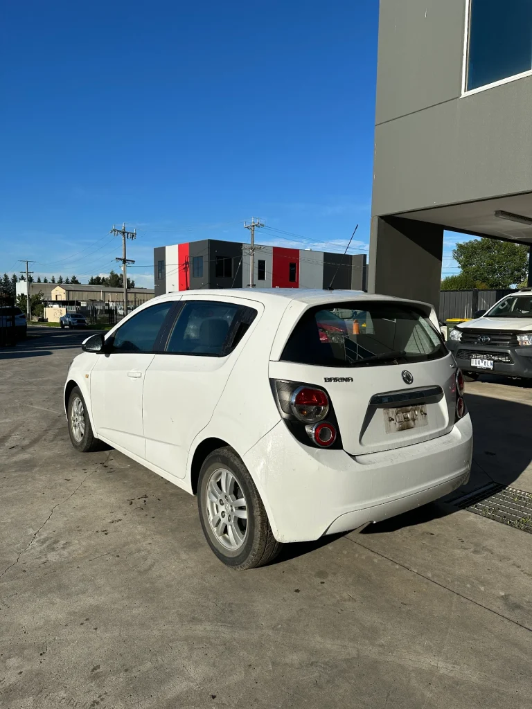 Holden Barina 2013 White Auto Petrol